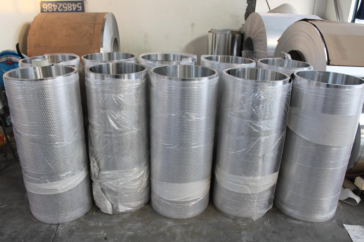 1060 Insulation aluminum coil jacketing for pipes and buildings