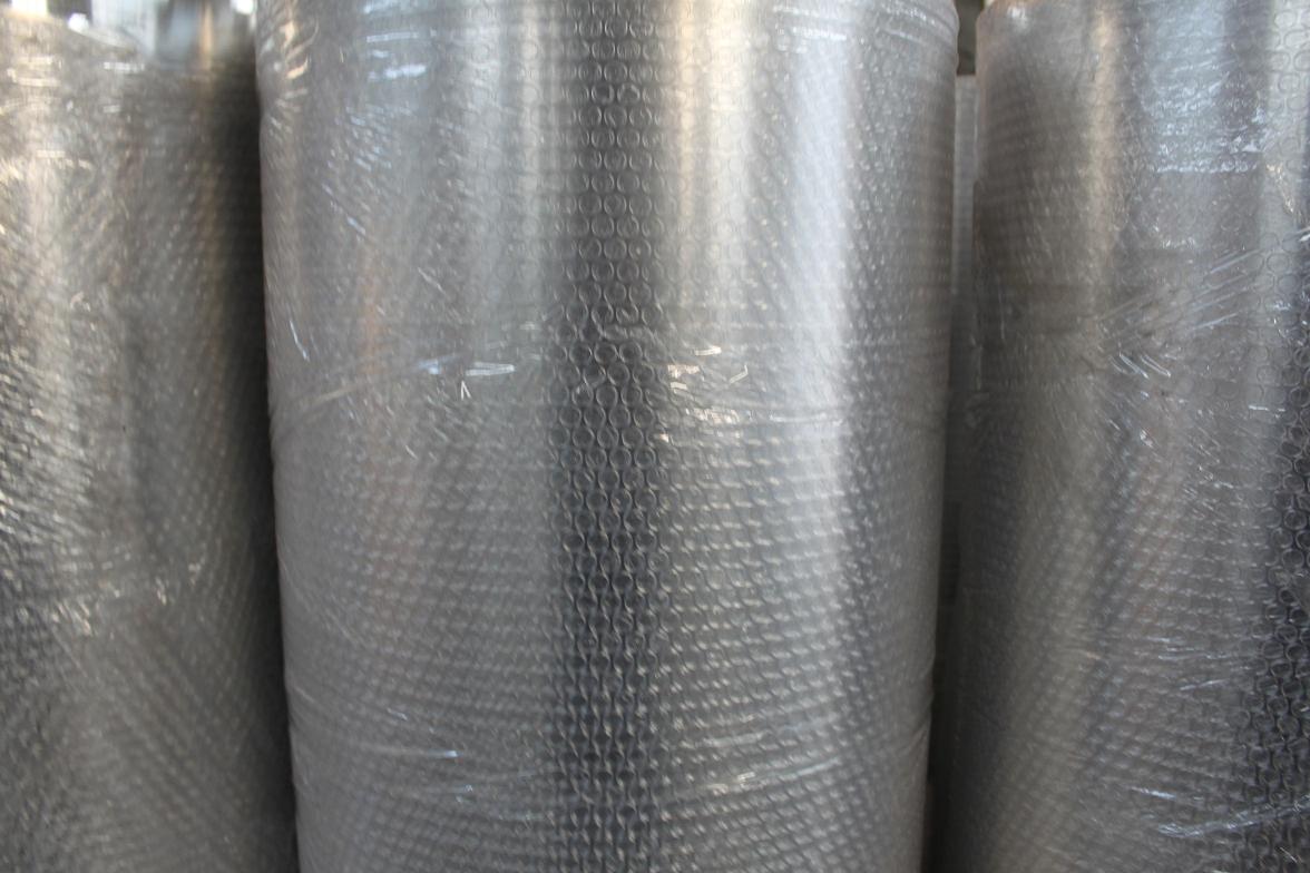 Aluminum jacketing for ductwork pipe insulation