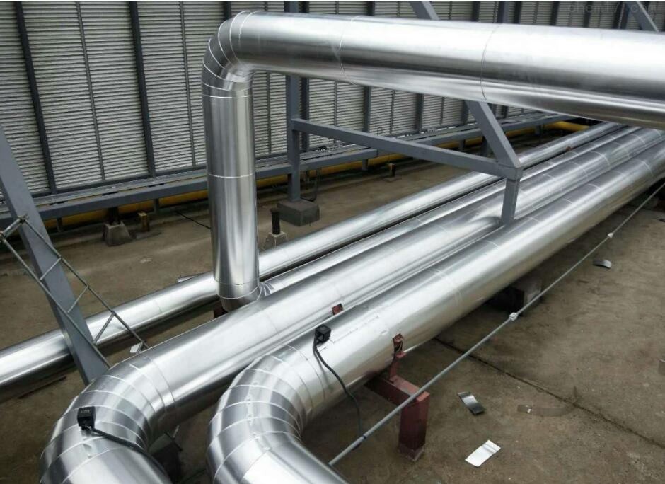 Aluminum cladding duct