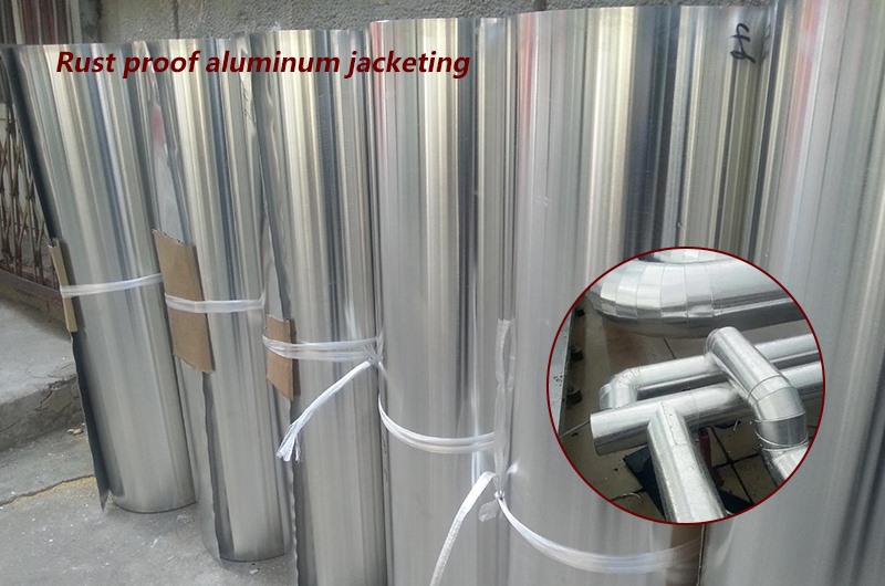 rust proof aluminum jacketing